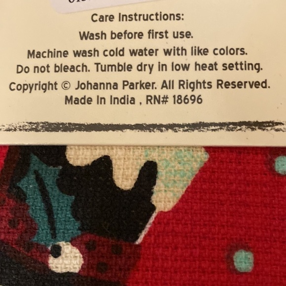 NEW Johanna Parker SNOWMAN PLACEMATS AND KITCHEN TOWELS - Picture 7 of 8